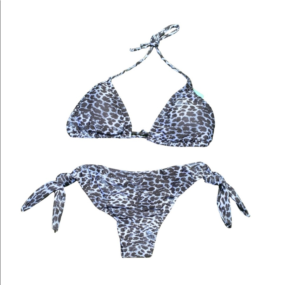 Animal print bikini